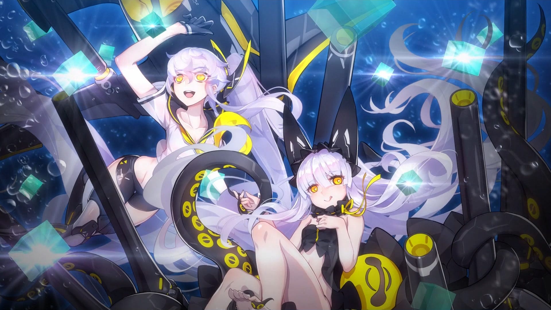 Azur Lane Crosswave review: Girls und Wasser, er, water. Technobubble