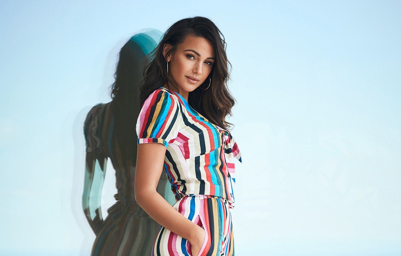 Wallpaper look, girl, pose, hair, Michelle Keegan image for desktop, section девушки