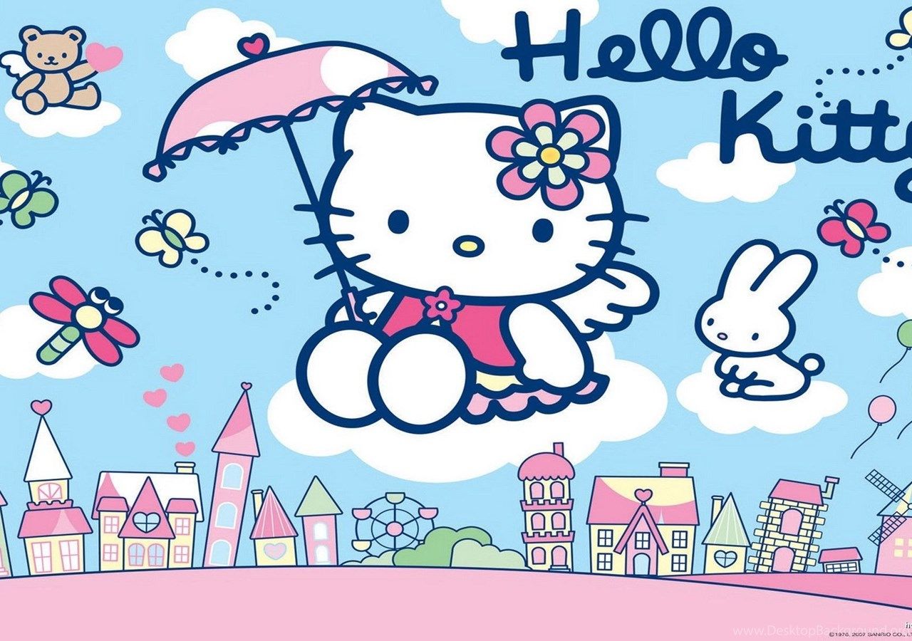 Hello Kitty Easter Wallpaper Desktop Background