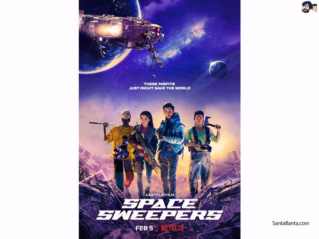 South Korean Space Opera Film, `Space Sweepers` By Jo Sung Hee (Release 2021)