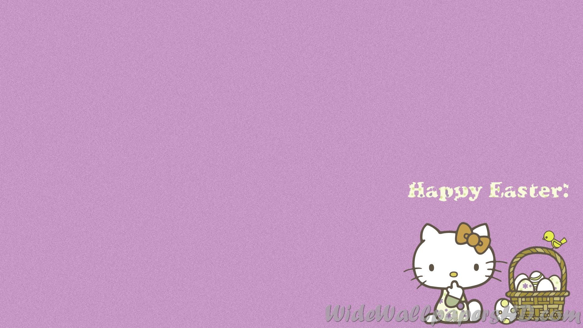 Hello Kitty Easter Wallpaper Desktop