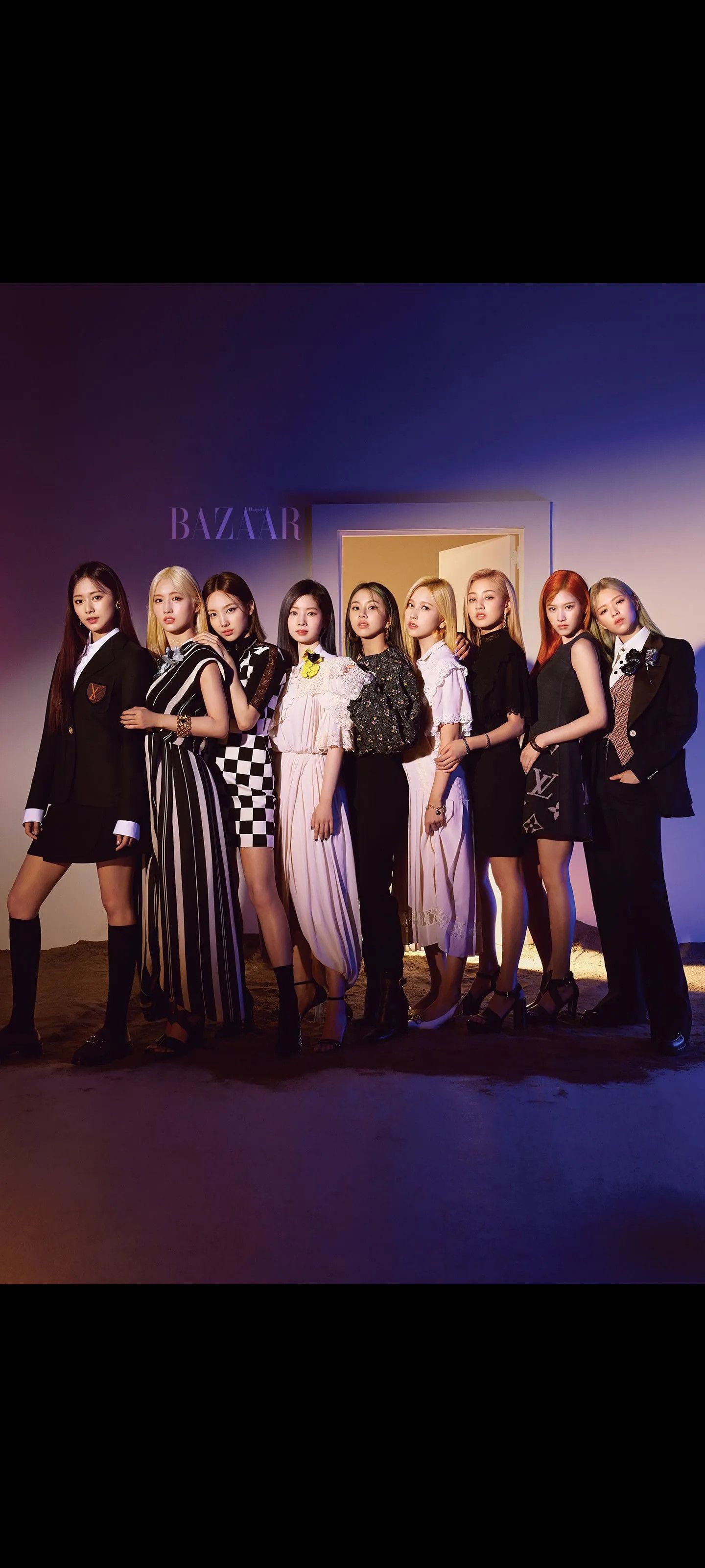 TWICE for Harpers Bazaar July 2020