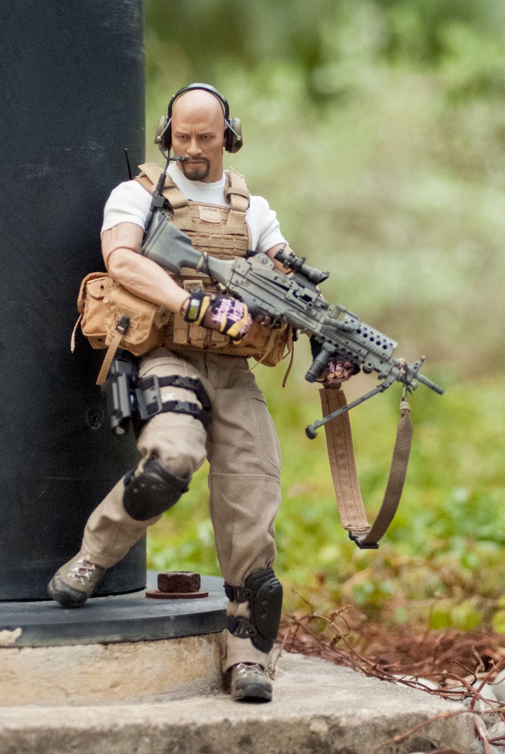 6 #kitbash Private Contractor 1. Military Action Figures, Custom Action Figures, Military Picture
