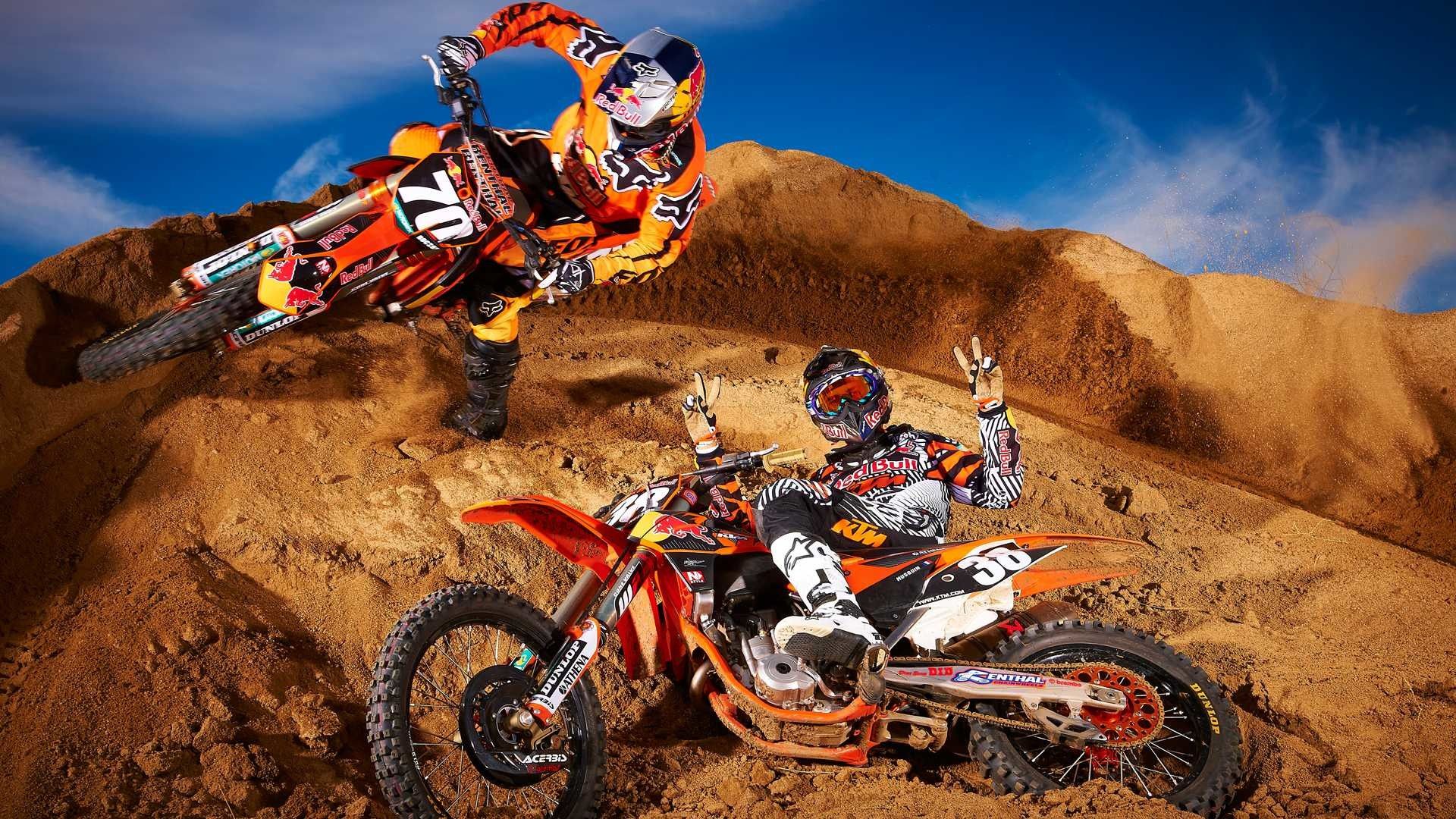 Dirt Bikes Wallpaper background picture