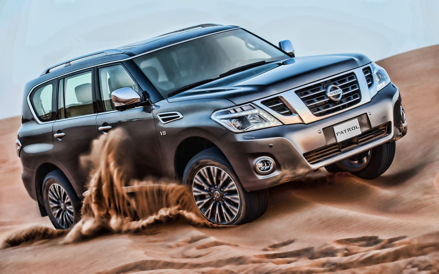 KMPH Jet Fueled Nissan Patrol SUVs Impounded For Street Racing In Dubai
