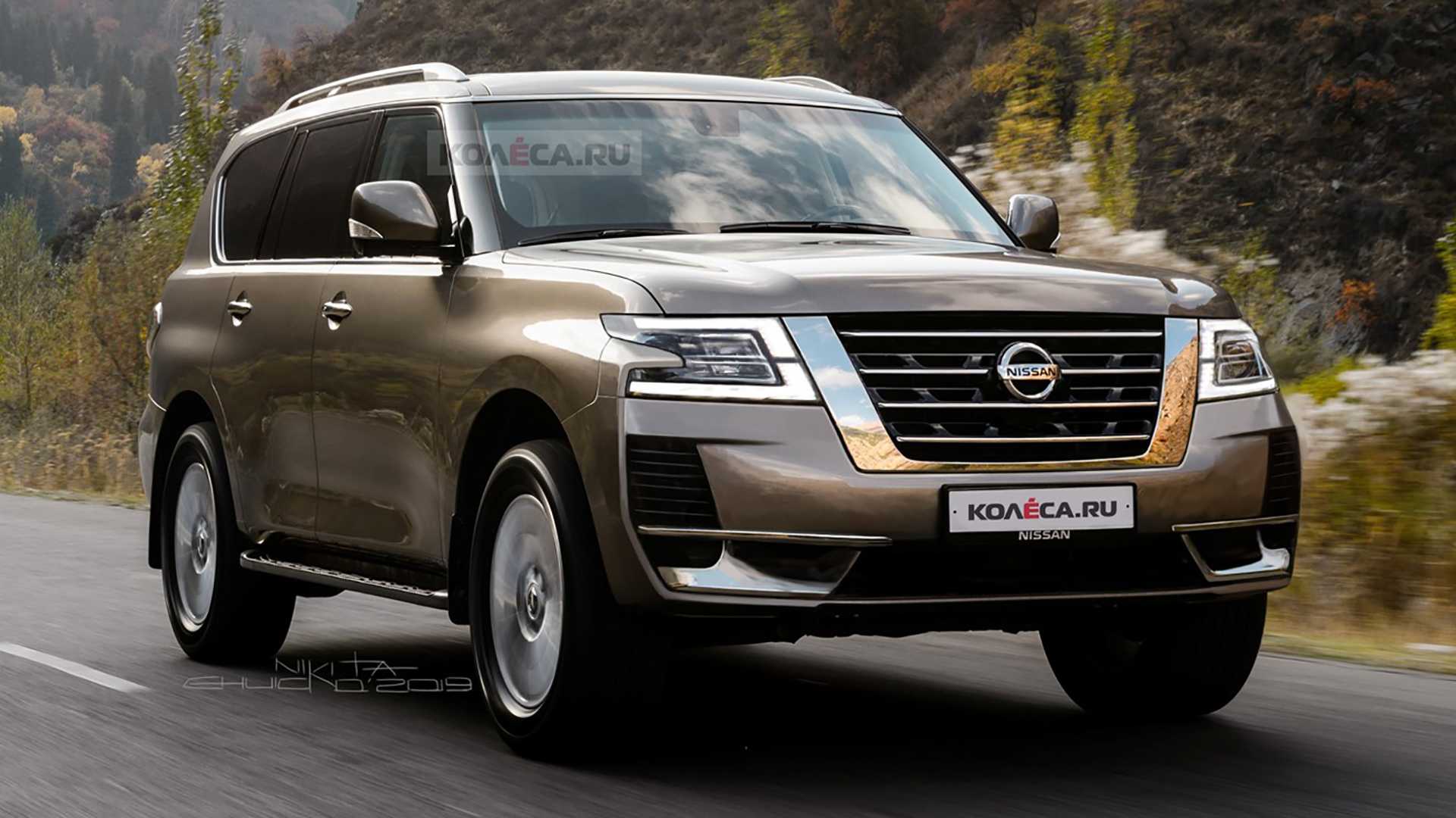 Next Gen Nissan Patrol Rendering Looks At Possible Future Redesign