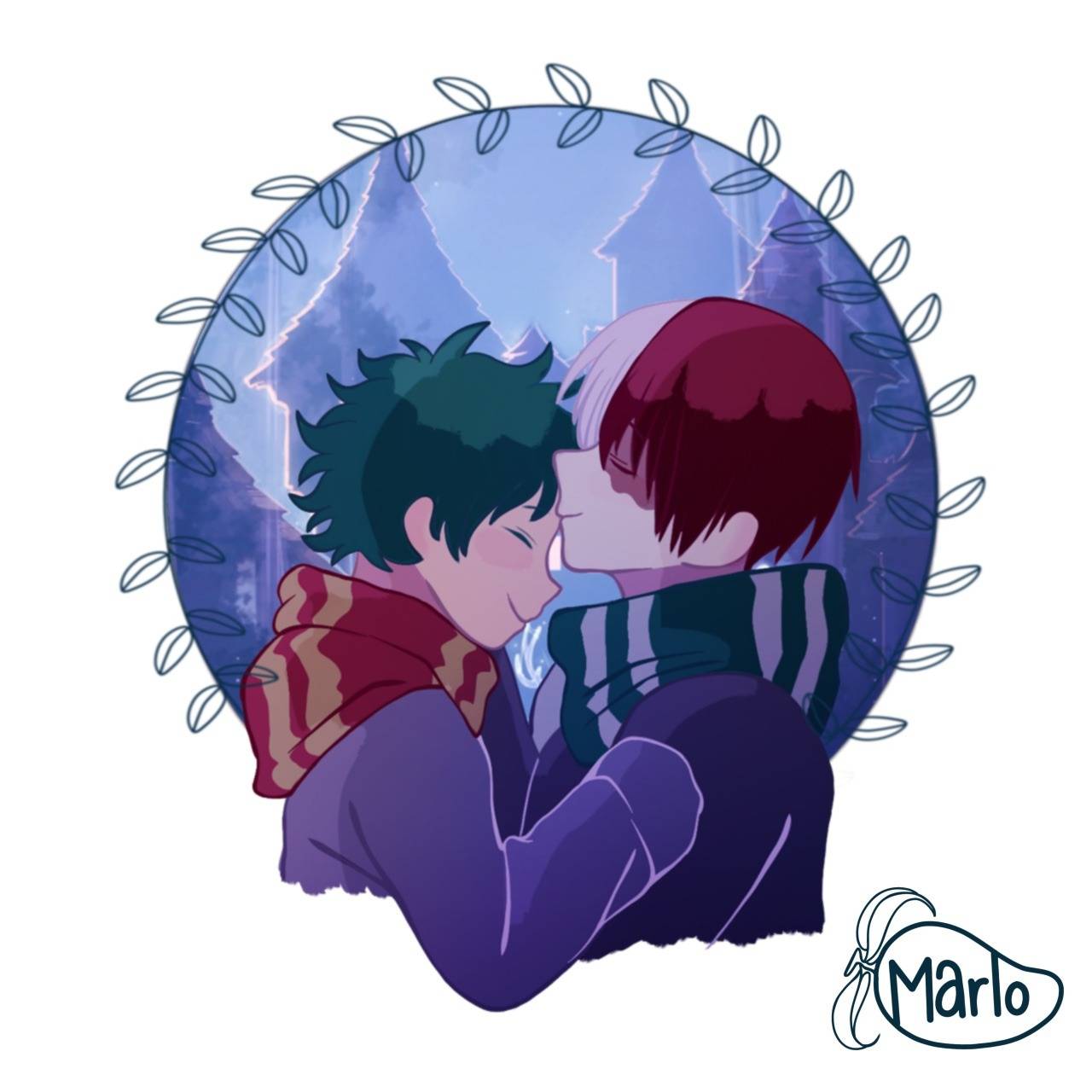 Tododeku HP AU wallpaper