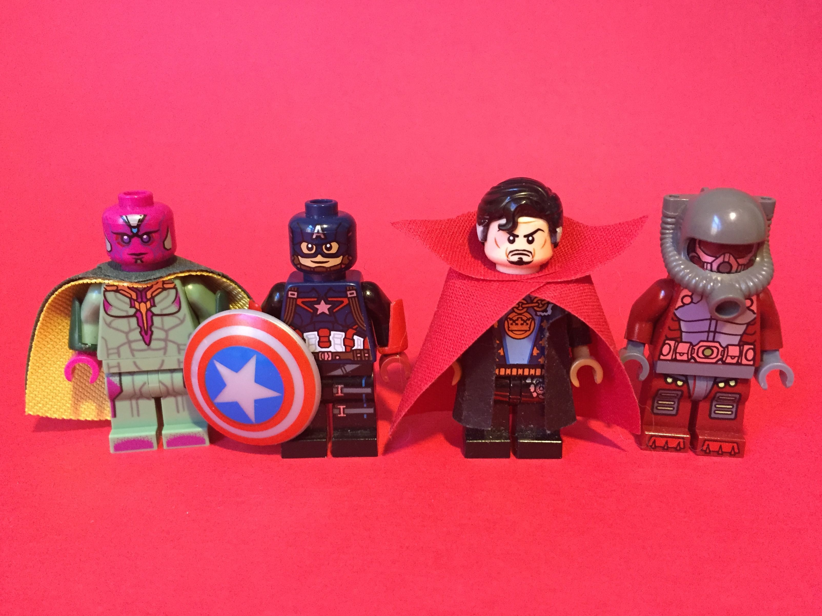 Wallpaper, LEGO, Vision, Toy, marvel, captainamerica, fictional character, product, marvelcomics, avengers, drstrange, antman 3207x2405