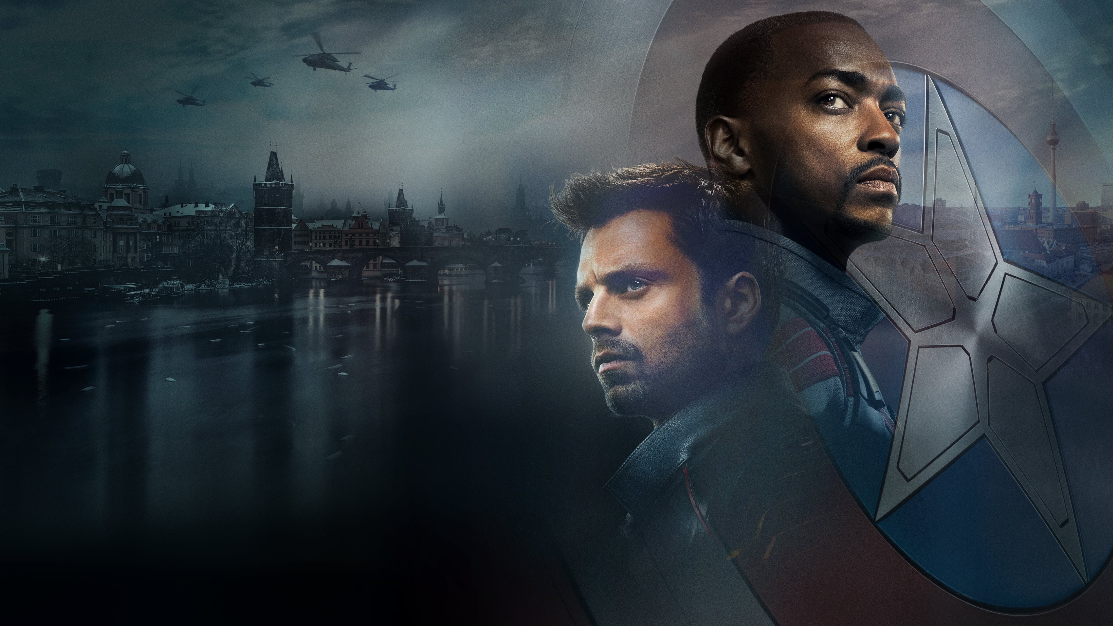 The Falcon and the Winter Soldier 4K Wallpaper, TV series, Bucky Barnes, Sam Wilson, Sebastian Stan, Anthony Mackie, Movies,