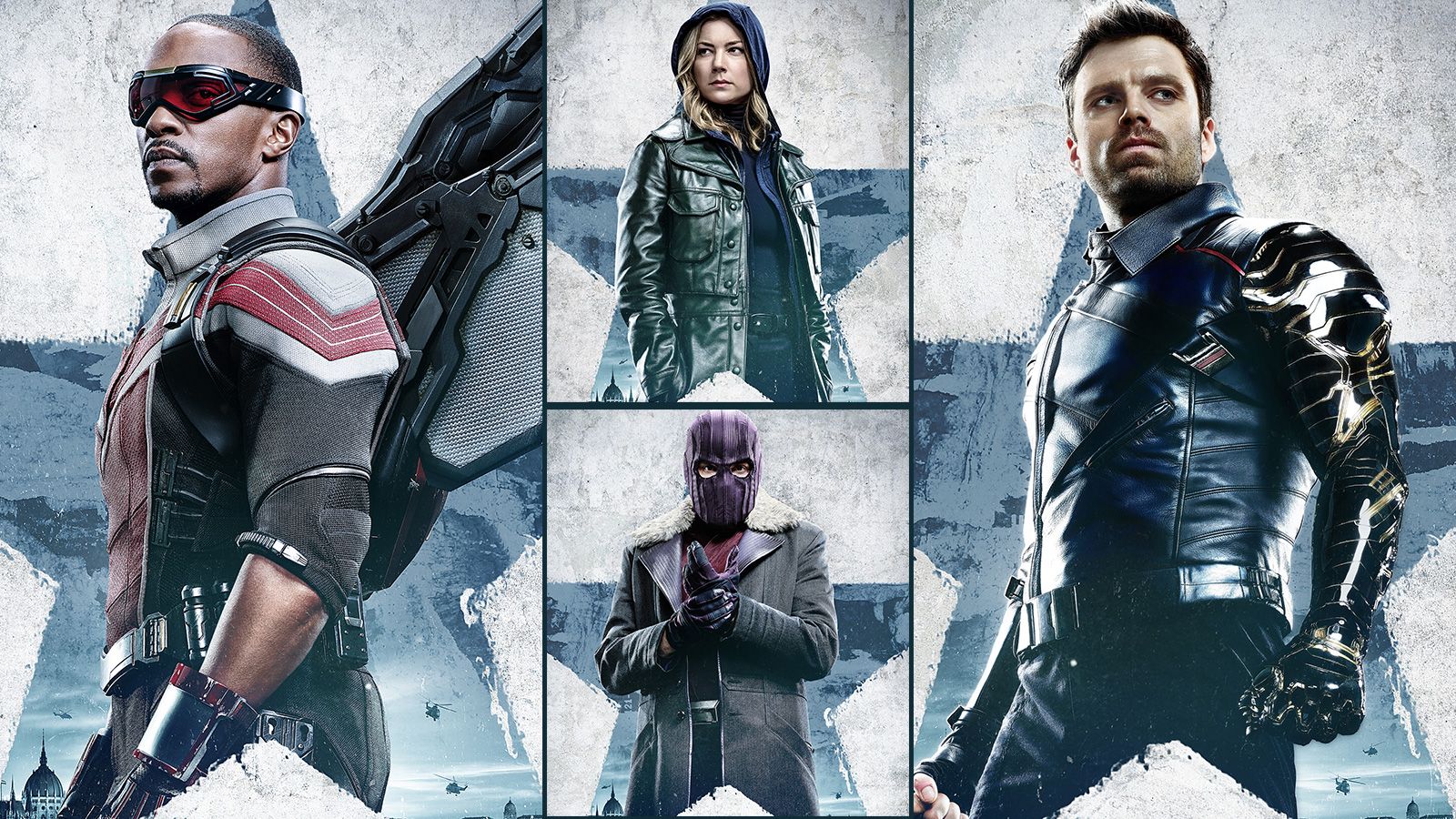 New posters, trailer offer peek at characters of THE FALCON AND THE WINTER SOLDIER –
