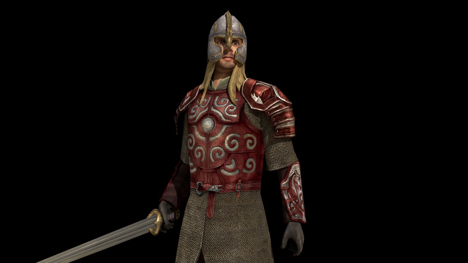 Eomer asset for Lord of the RIngs fan game, Louis Vaney