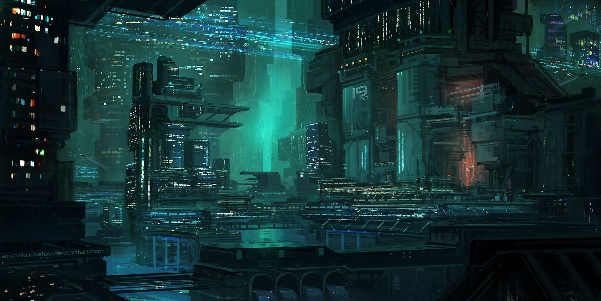 Bladerunner Building Digital Art And Drawing, HD Artist, 4k Wallpaper, Image, Background, Photo and Picture