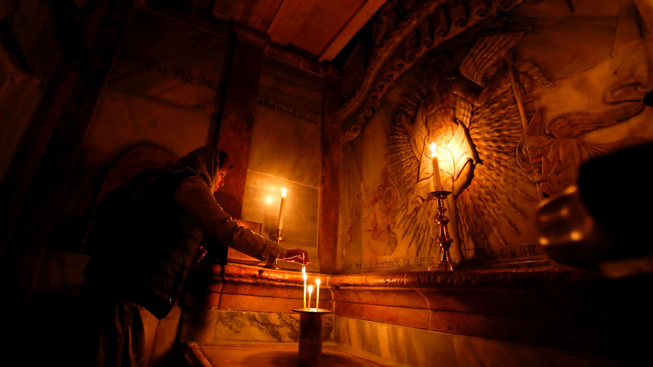 Site of Jesus' tomb in Jerusalem reopens after restoration