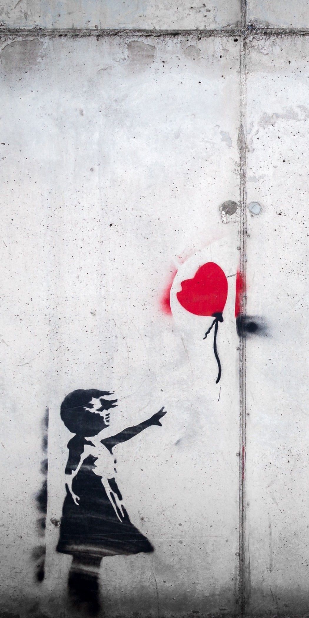 StreetArt °Paint. Balloon girl banksy, Graffiti wallpaper, Girl iphone wallpaper