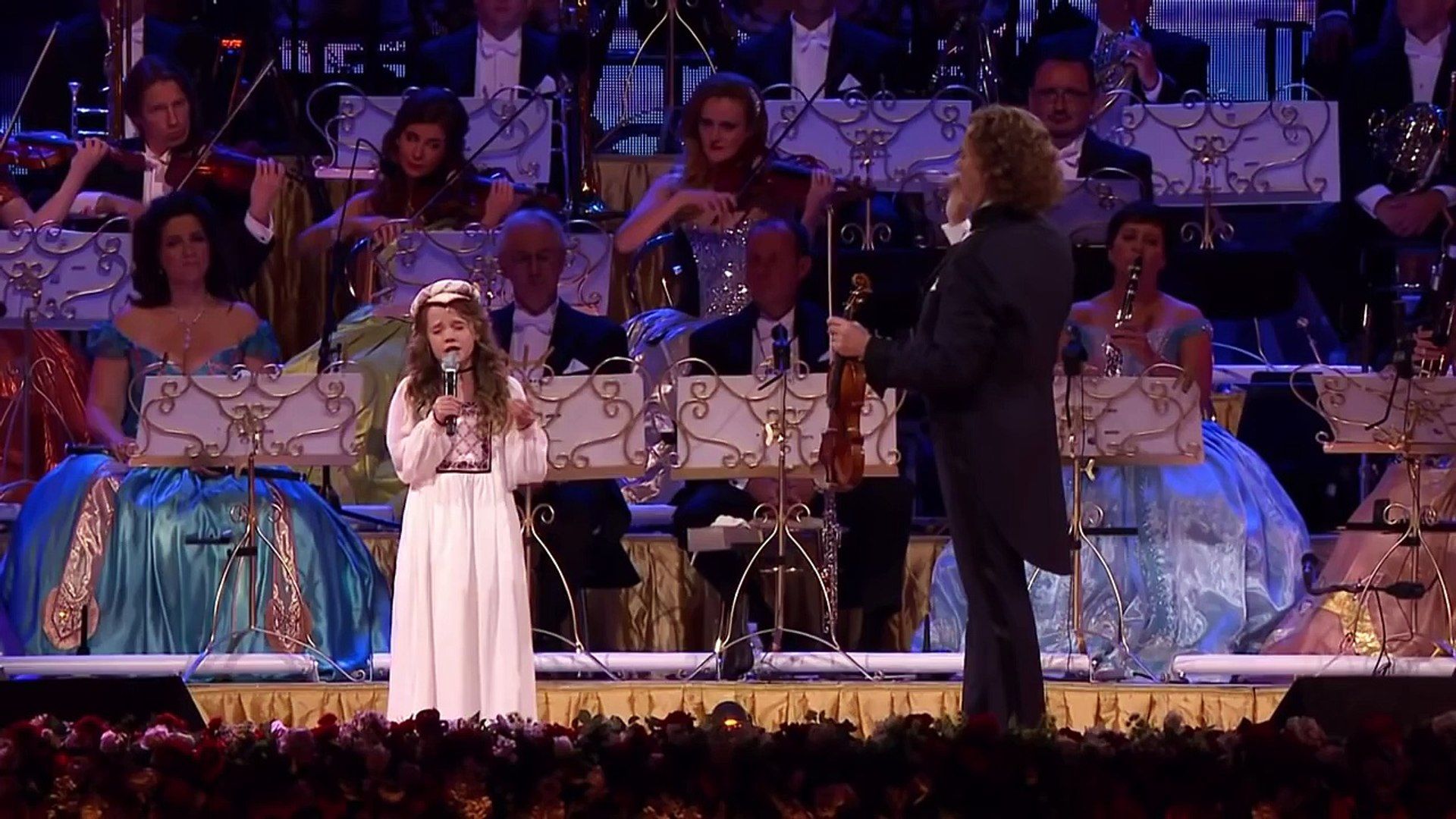 Opera singer Amira Willighagen and André Rieu live Mio Babbino Caro version HD