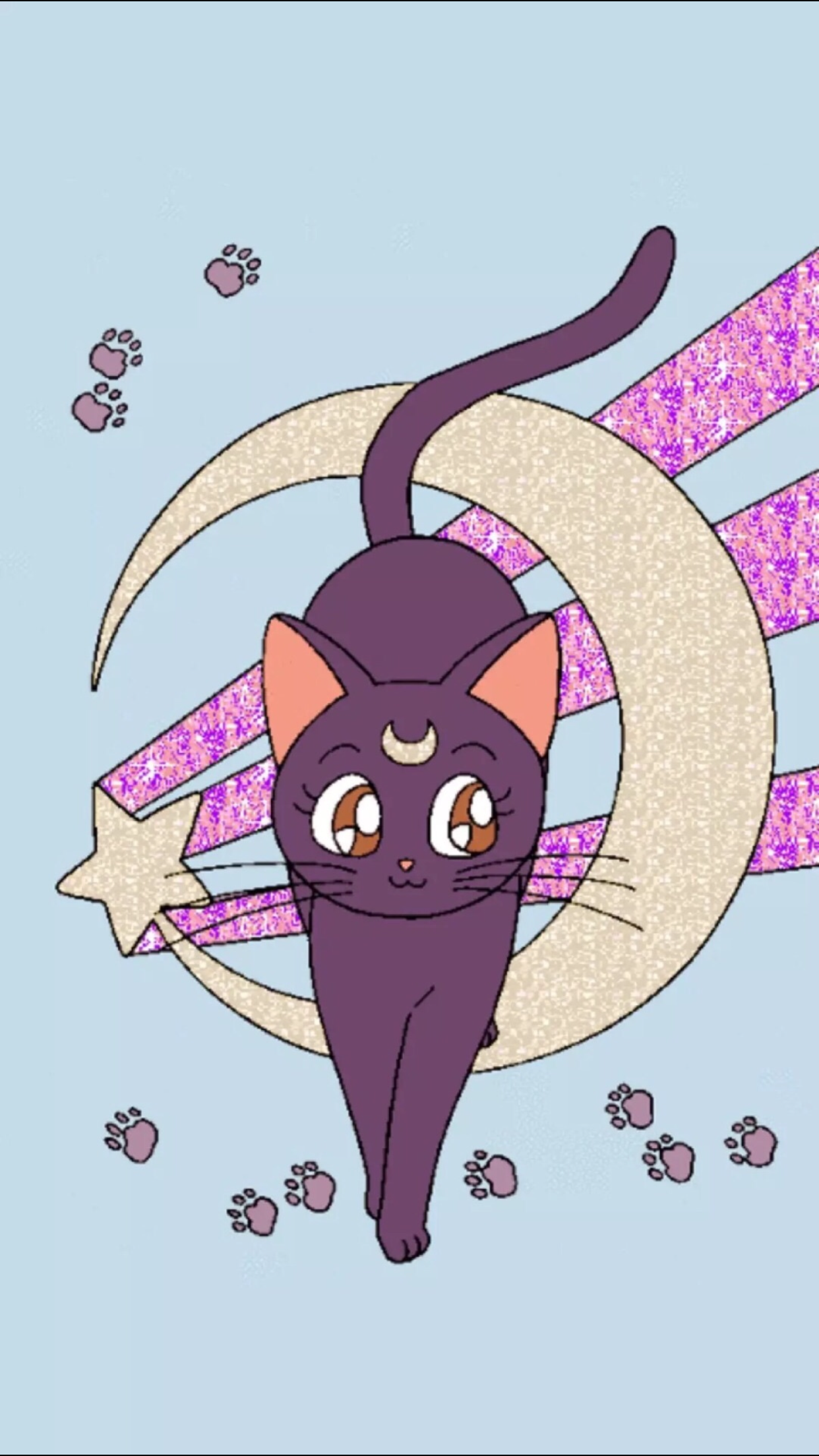 Sailor Moon Cat Wallpaper