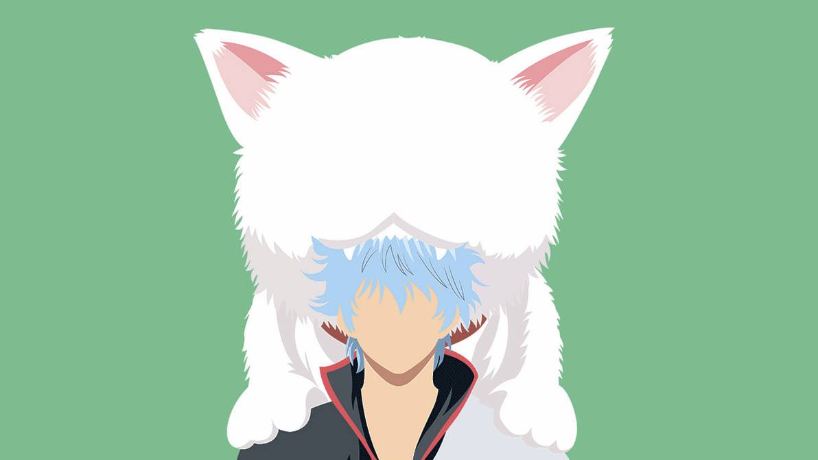 Animated Minimal Gintoki and sadaharu. Gintama