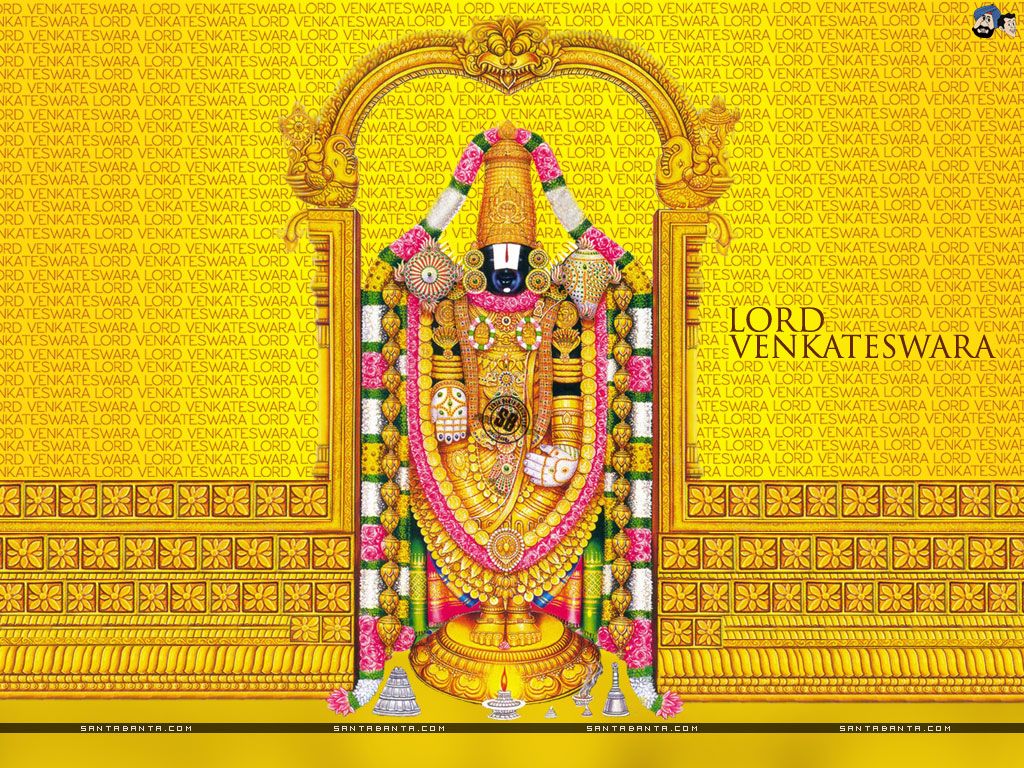 Venkateswara also known as Lord Balaji, Srinivasa & Govinda