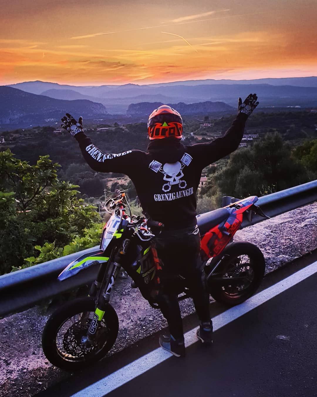 querly. GRENZGAENGER on Instagram: “Describe Supermoto with 1 word!