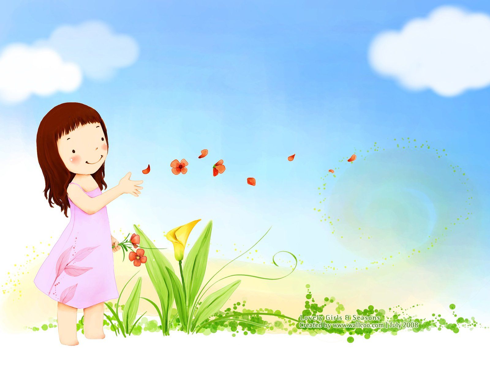 Children's illustrations, Children's Day Art Illustrations Memories and Fun 1600x1200 NO.14 Desktop Wallpaper