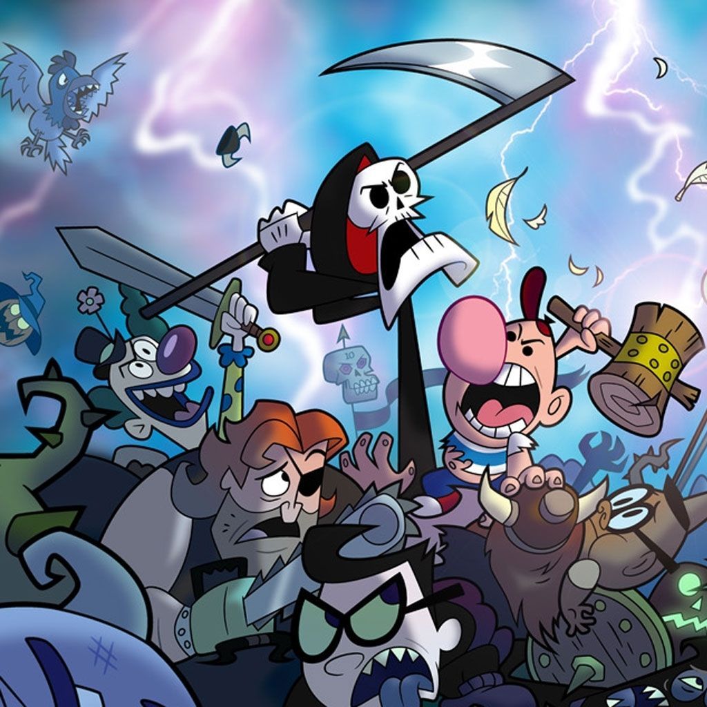 ☠ The Grim Adventures of Billy & Mandy ☠. Old cartoon network, Cool cartoons, Old cartoons