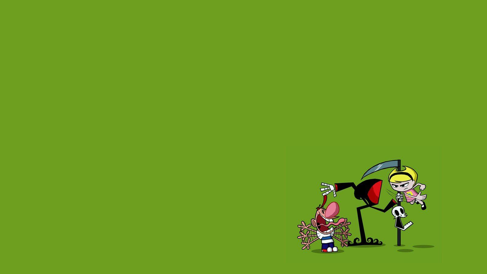minimalism, The Grim Adventures of Billy and Mandy Wallpaper HD / Desktop and Mobile Background