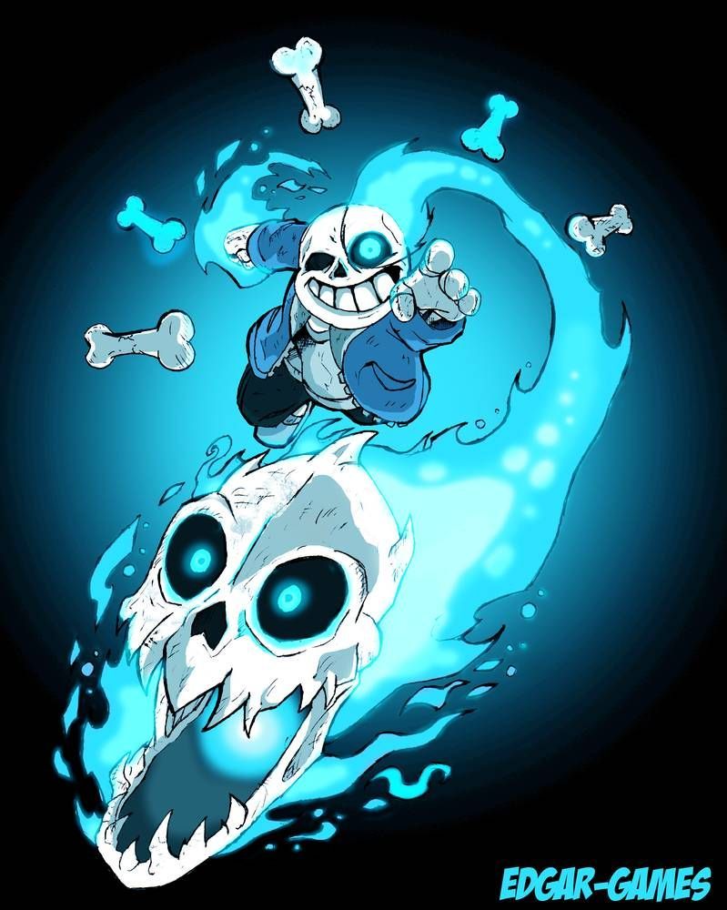 Wallpaper knife, skeleton, girl, skull, characters, Undertale, Sans,  Undertail for mobile and desktop, section игры, resolution 1920x1080 -  download