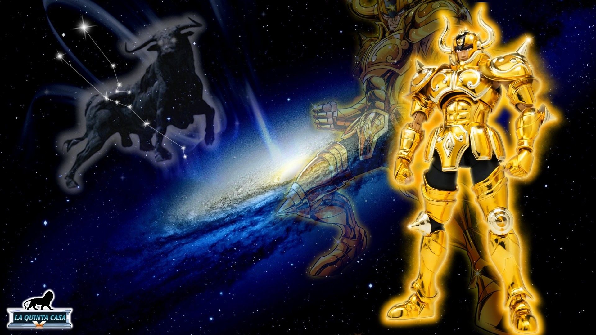 Myth Cloth Ex Taurus Aldebaran Wallpaper HD Zodiac Game HD Wallpaper