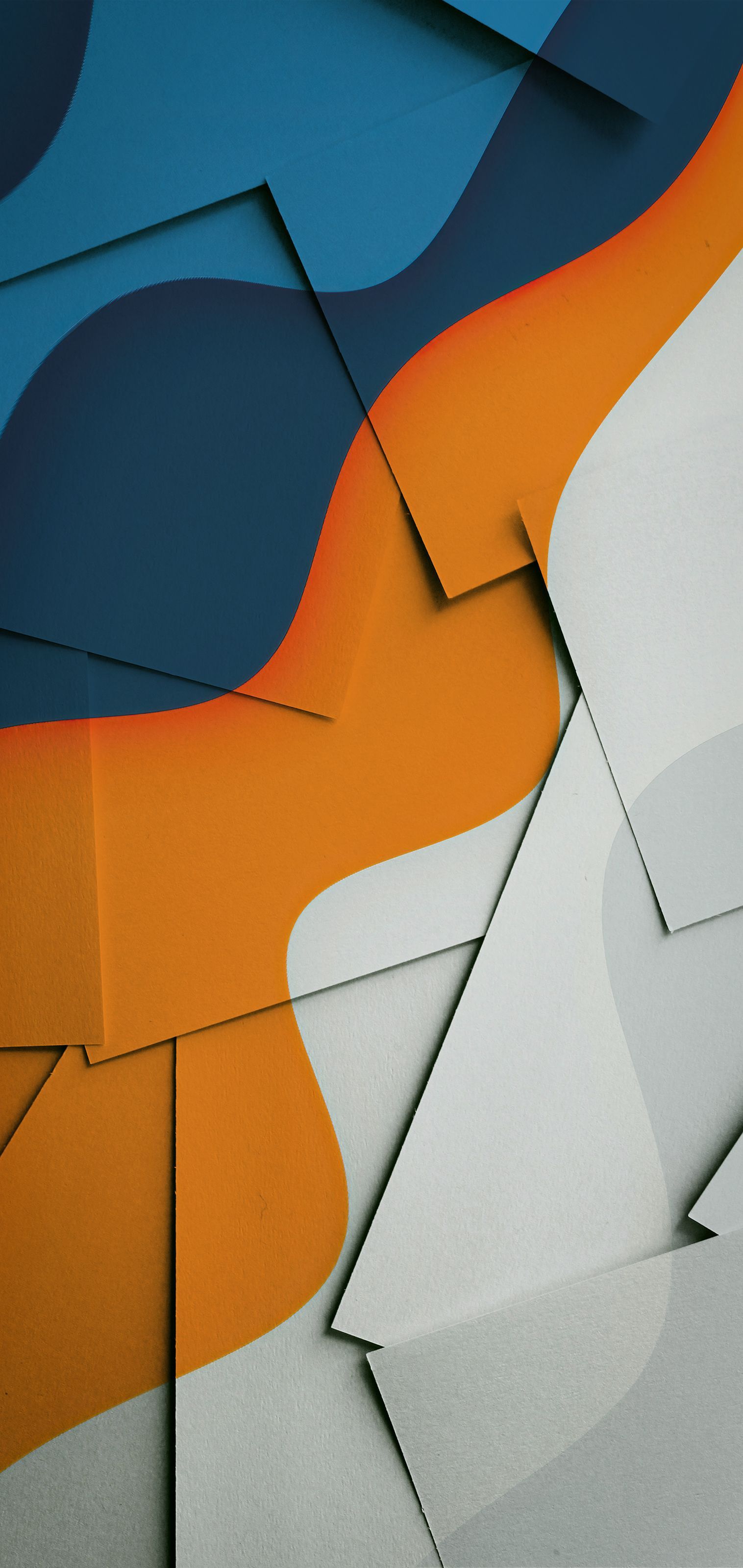 Abstract wallpaper with geometric colors and shapes for iPhone