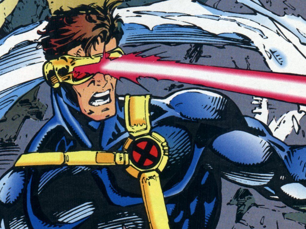 X Men Wallpaper: Cyclops. Cyclops Marvel, 90s Cartoon, Wolverine Comic