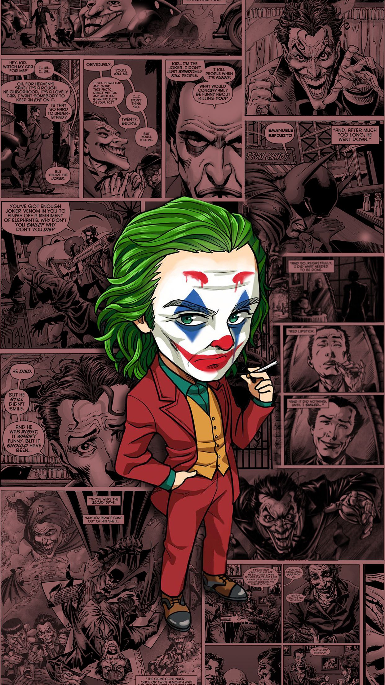 Joker Live Wallpaper iPhone X