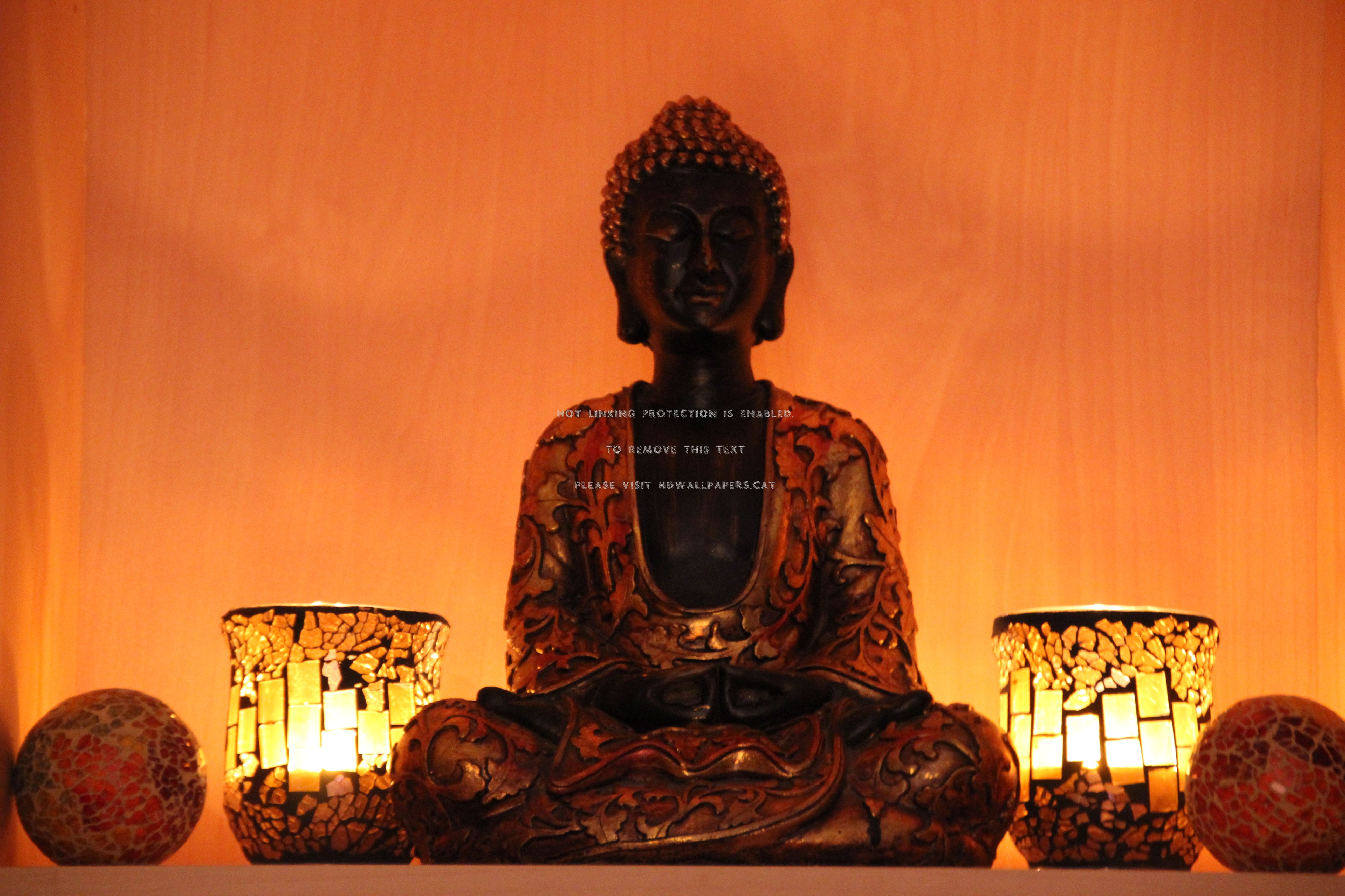 my little buddha candle silence calmness