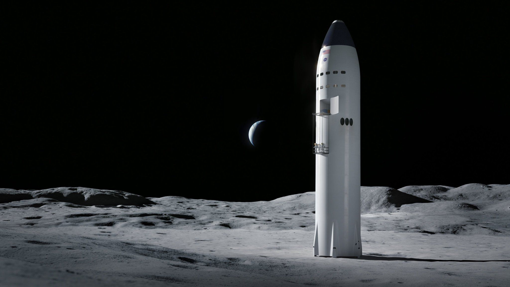 SpaceX, Blue Origin and Dynetics will build human lunar landers for NASA's next trip back to the moon