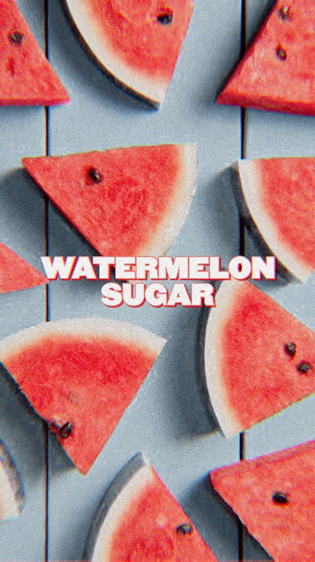 Watermelon Sugar High Album Cover Wallpapers Wallpaper Cave