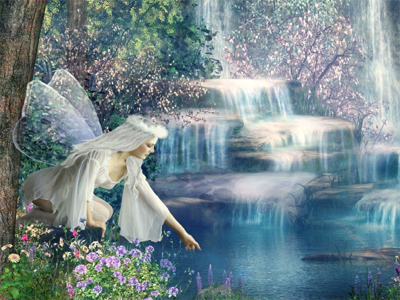 Spring Fairy Wallpaper Free Spring Fairy Background