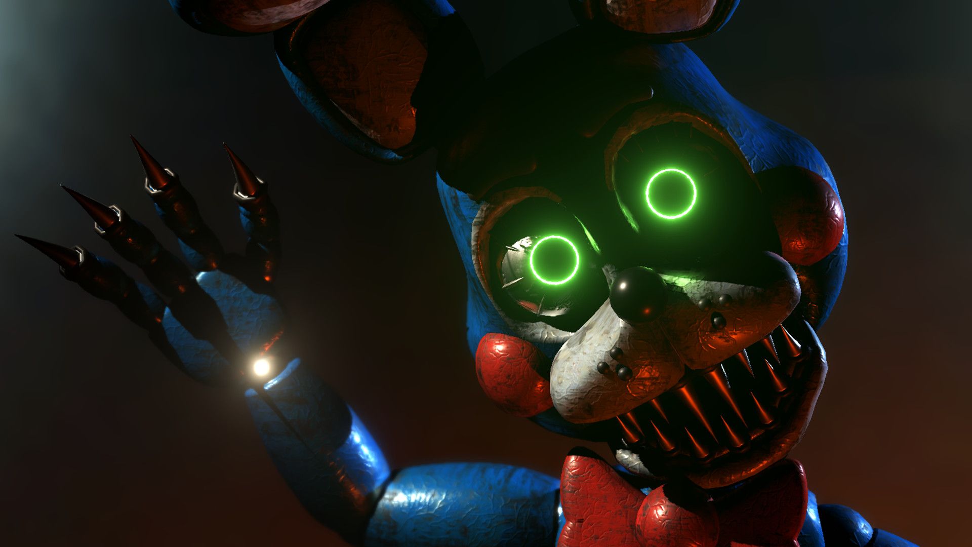 Fnaf 2 Nightmare Toy Bonnie By Gtasuperfan1 Data Src Animatronics Animatronics 2 HD Wallpaper