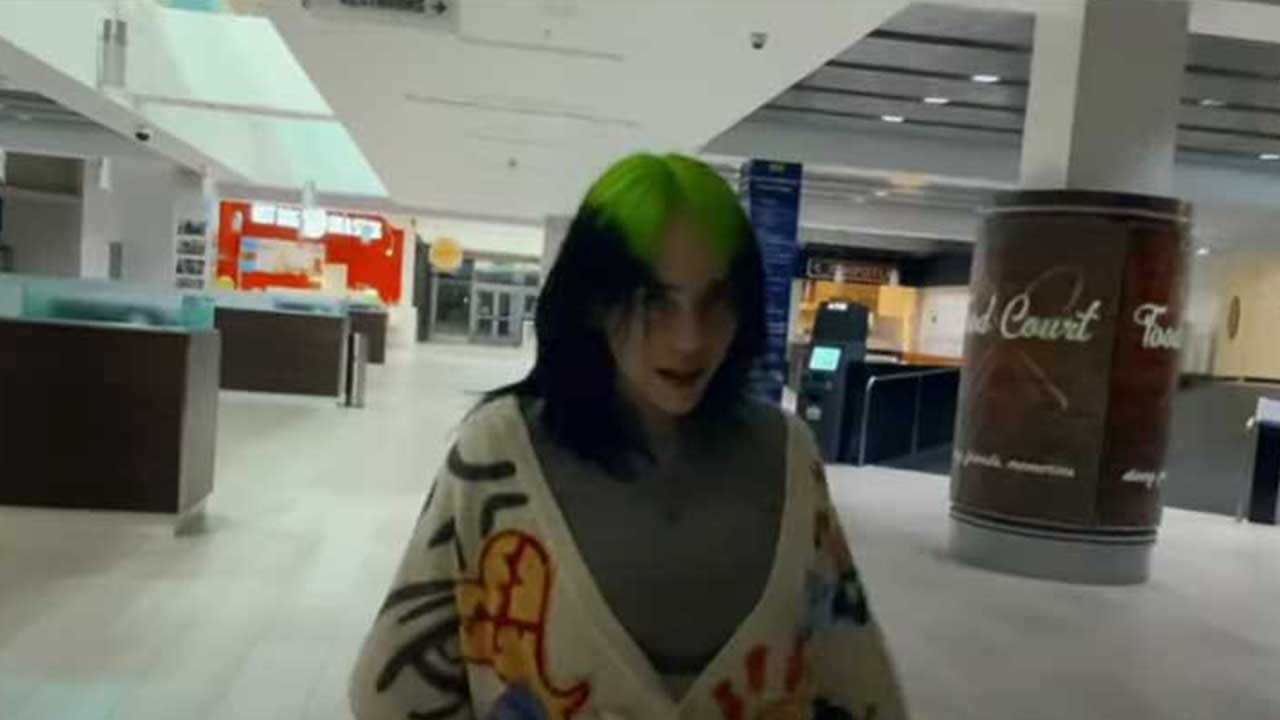 Billie Eilish Runs Around an Empty Mall in 'Therefore I Am' Music Video: Watch!