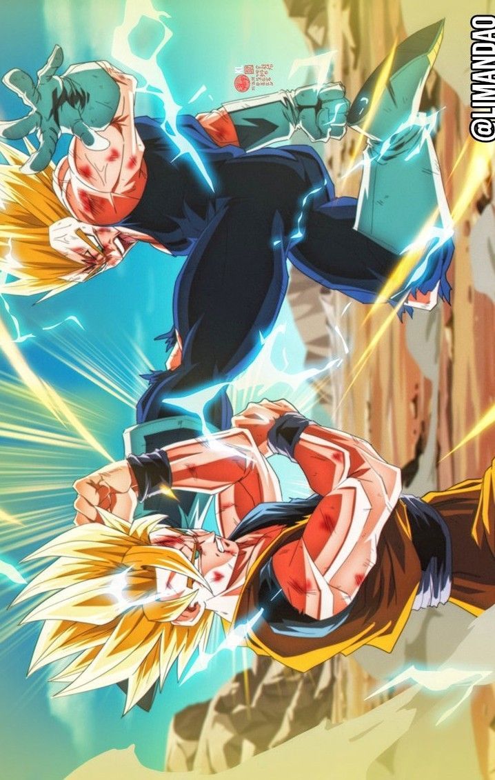 Goku Vs Vegeta by limandao. Anime dragon ball super, Dragon ball artwork, Anime dragon ball