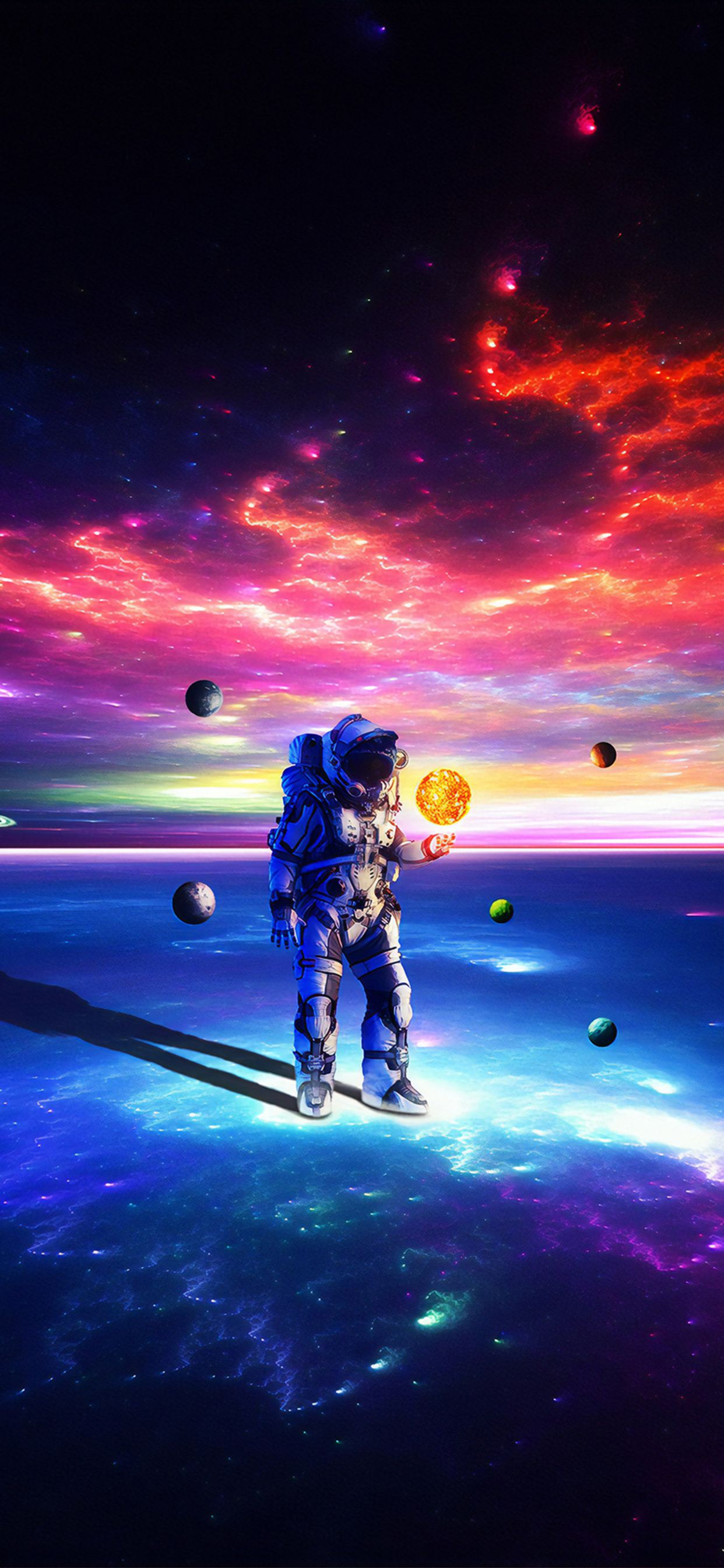 Astronaut In The Ocean neon spaceman HD wallpaper  Pxfuel