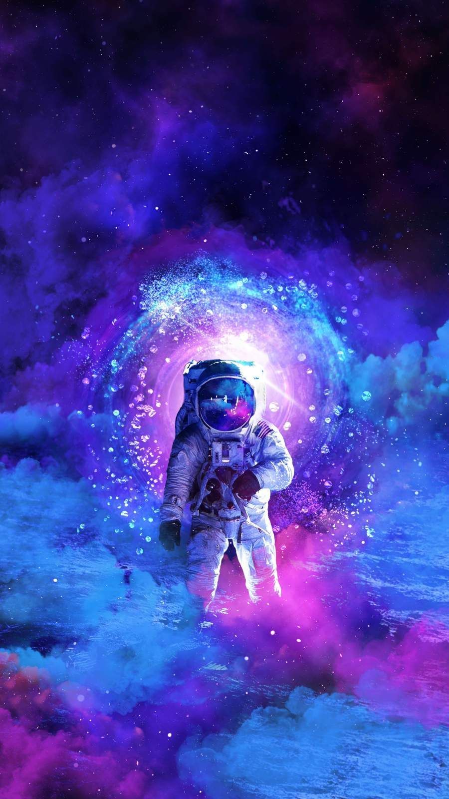 The Cosmonaut iPhone Wallpaper. Galaxy art, Space artwork, Astronaut wallpaper