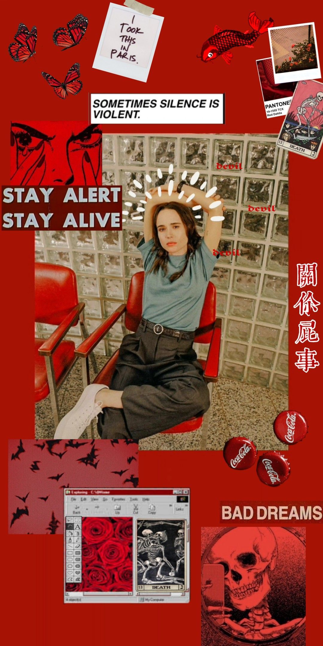 Red Elliot Page Wallpaper. Planos de fundo, Meninas, Fundos