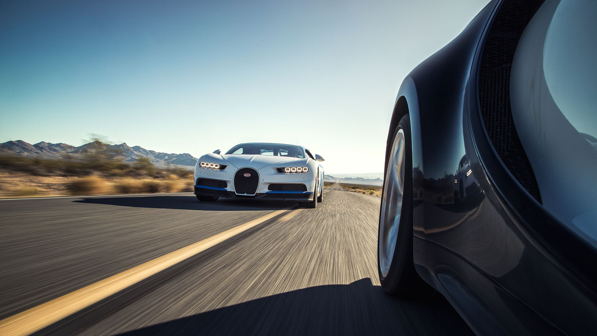 Bugatti Chiron White Blue 2048x1152 Resolution HD 4k Wallpaper, Image, Background, Photo and Picture