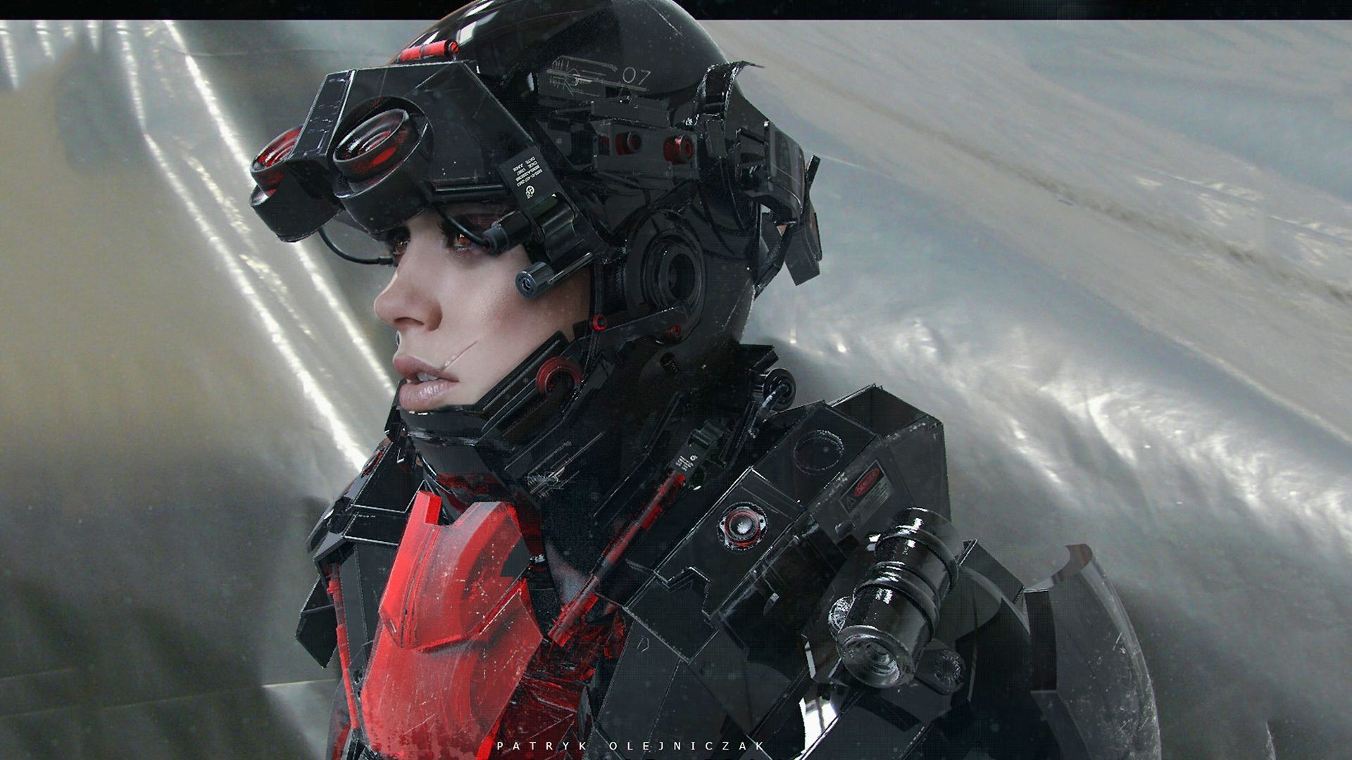 Fantasy Future Girl Soldier Wallpaper /fantasy Future Girl Soldier Wallpaper. Star Citizen, Combat Suit, Sci Fi