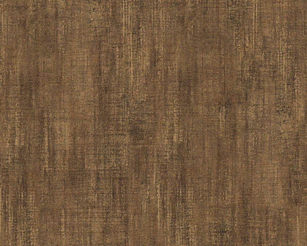 Wallpaper Textured Plain Lutèce Brown Gold 32711 9