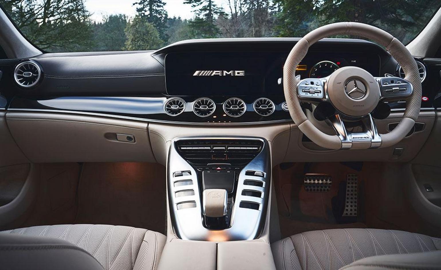 Mercedes AMG GT Four Door Coupe Review And Testdrive 2019. Wallpaper*