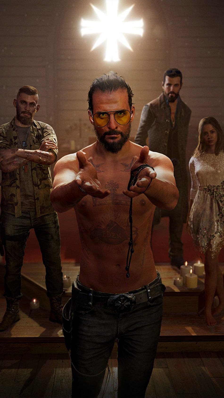 Far Cry 5 PlayStation 4 Video Game 4K Ultra HD Mobile Wallpaper. Far cry 5, Far cry 5 game, Video game