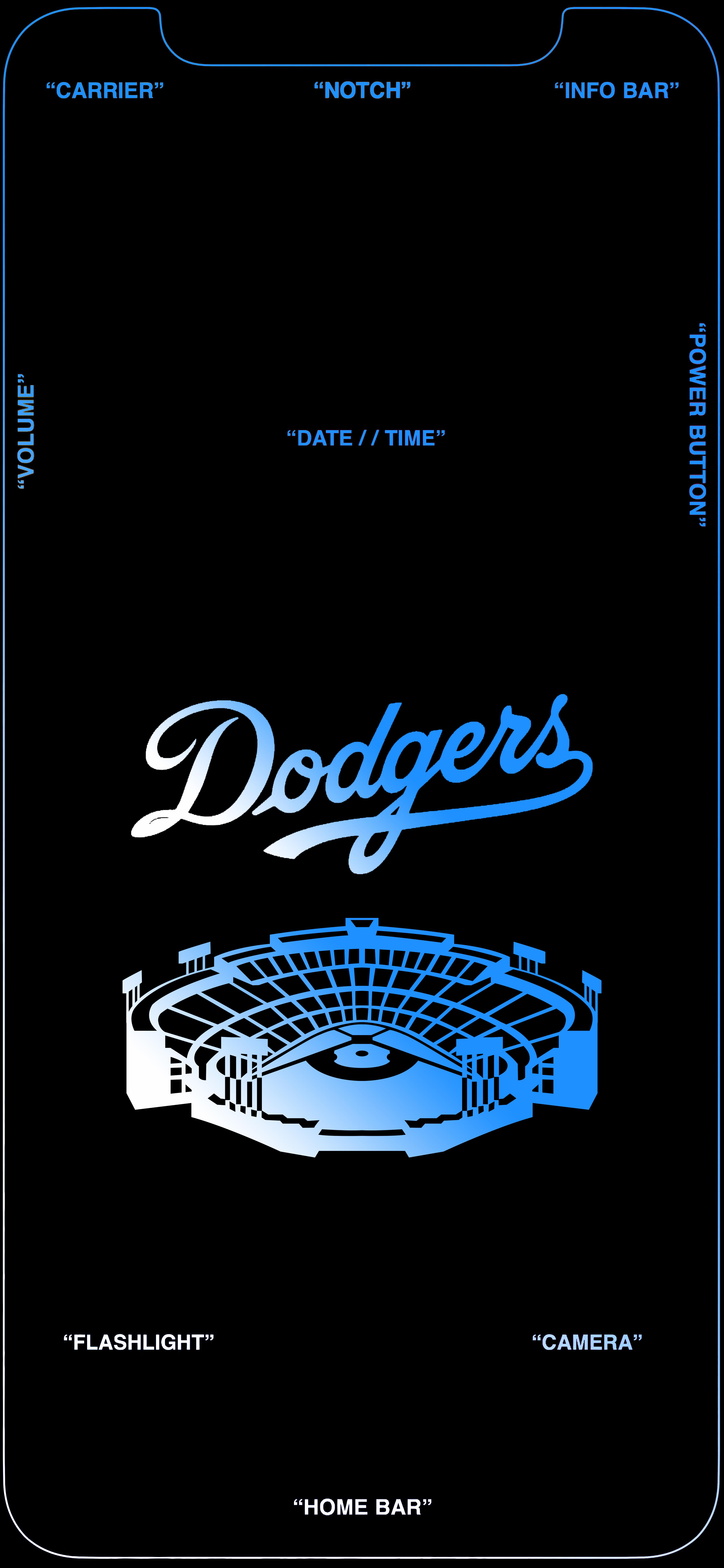 Download Black Dodgers Stadium iPhone Wallpaper  Wallpaperscom