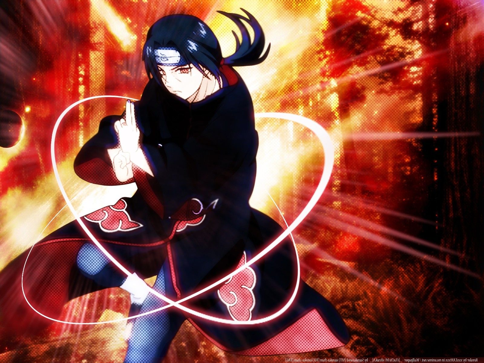 Wallpaper, superhero, Naruto Shippuuden, Akatsuki, Uchiha Itachi, screenshot, 1600x1200 px, computer wallpaper, comic book 1600x1200
