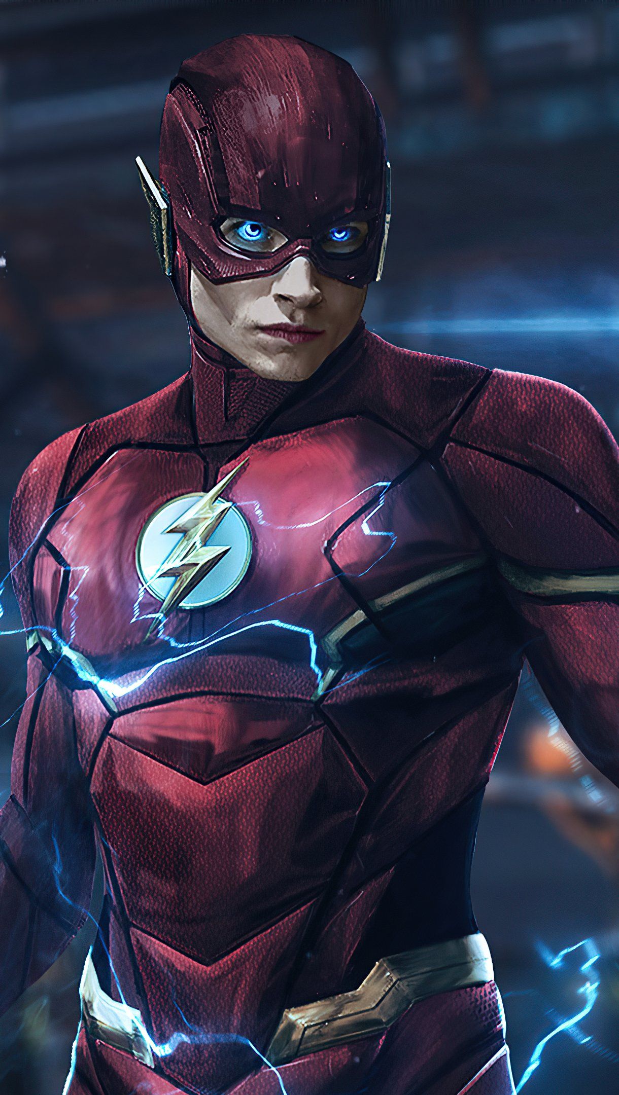 Ezra Miller as The Flash Wallpaper 4k Ultra HD