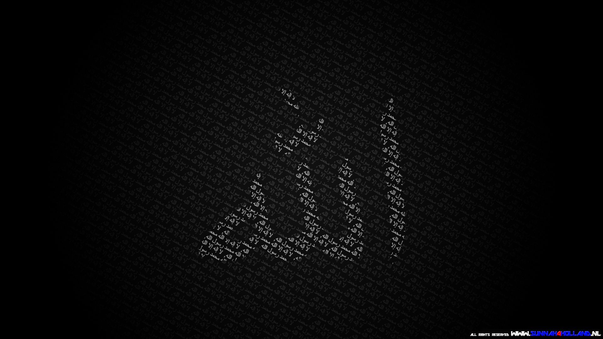 Allah Black Wallpaper 1920X1080 HD Widescreen. Wallpaper hitam, Wallpaper islami, Gambar